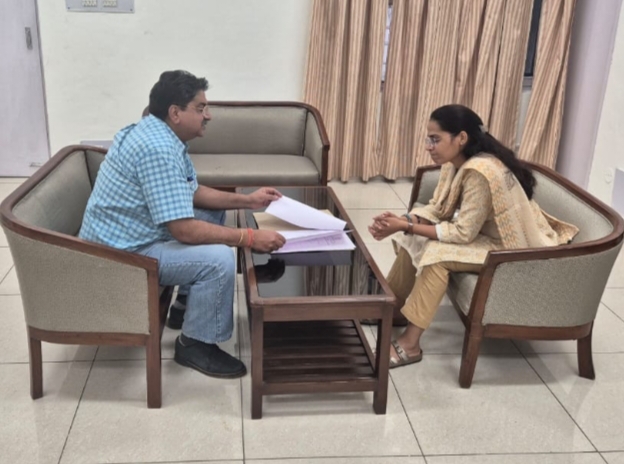 ग्राम पंचायत चुनाव के लिए चुनाव पर्यवेक्षक नवजोत पाल सिंह रंधावा पहुंचे पटियाला